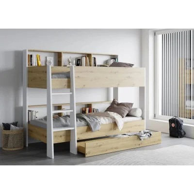 Bunk bed SWAY 90x200 Artisan / White